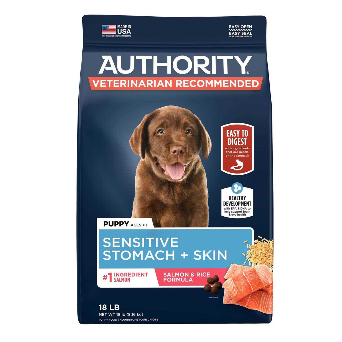 Sensitive Stomach and Skin Puppy Dry Dog Food F60559