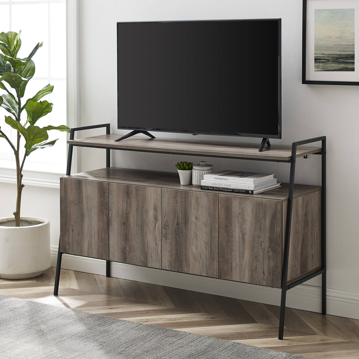 52-Inch Modern TV Stand Console J4095
