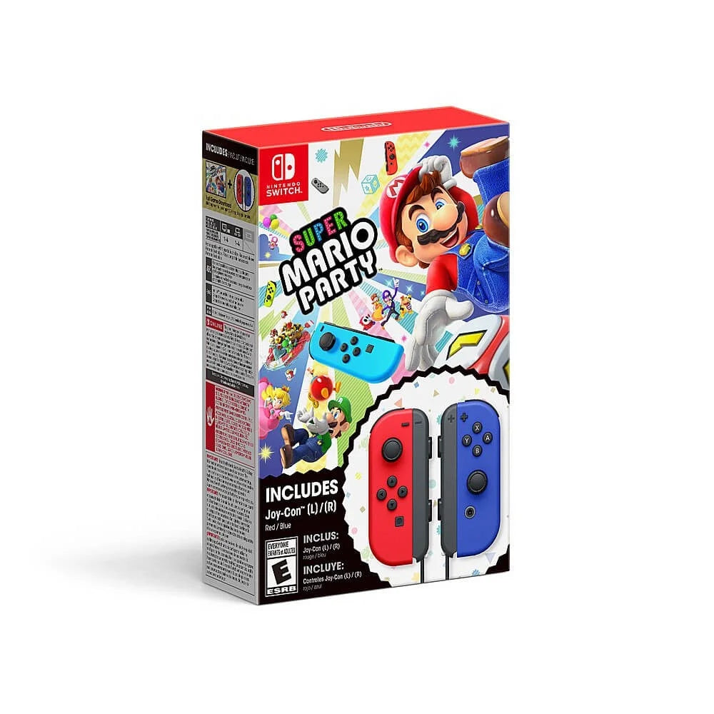 Super Mario Party + Red & Blue Joy-Con Bundle S306