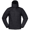 Black Down Jacket with Hood L963782