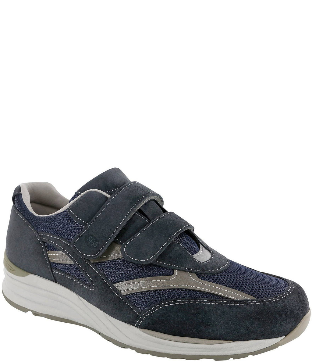 Blue Mesh Slim Shoes V453781