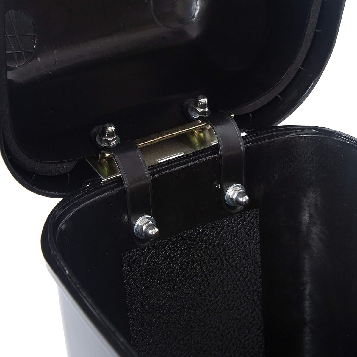 Hard Motorcycle Saddlebags with Mounting Kit Black Z158