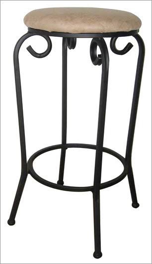 Tan Fabric Barstool Z315181