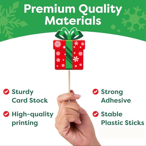 Christmas Photo Booth Props Party Decorations with Photo Frame B579628