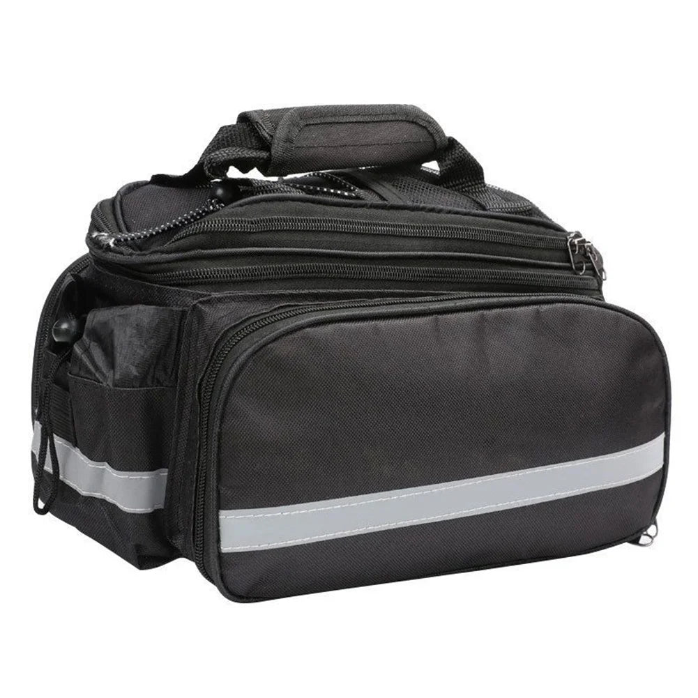 Bicycle Rear Rack Trunk Storage Bag with Reflective Strap J147