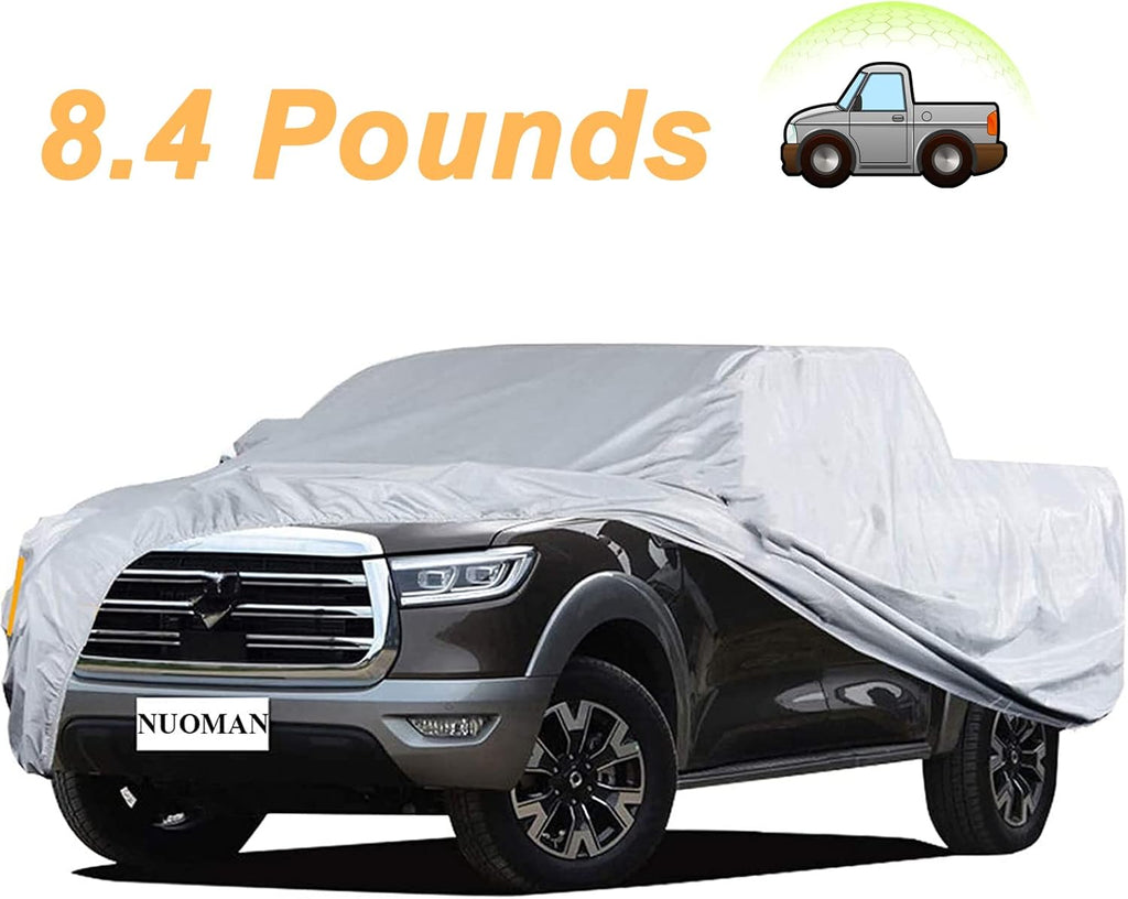 6 Layers Waterproof Cotton SUV Car Cover with Zipper T417331