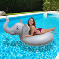 Gray Pool Float Inflatable Raft K8282