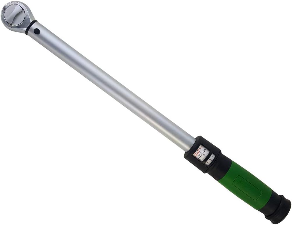 Click-Style Torque Wrench (1/2-Inch Drive) (50-250 ft.-lbs, 70-340 N.m) Pack of 2 F498