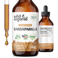Organic Sarsaparilla Root Liquid Drops 4 fl oz S192