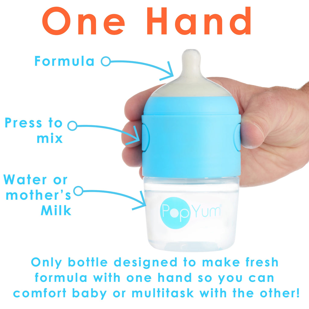 5 oz Sky Blue Anti-Colic Baby Bottle, 3-pack F386