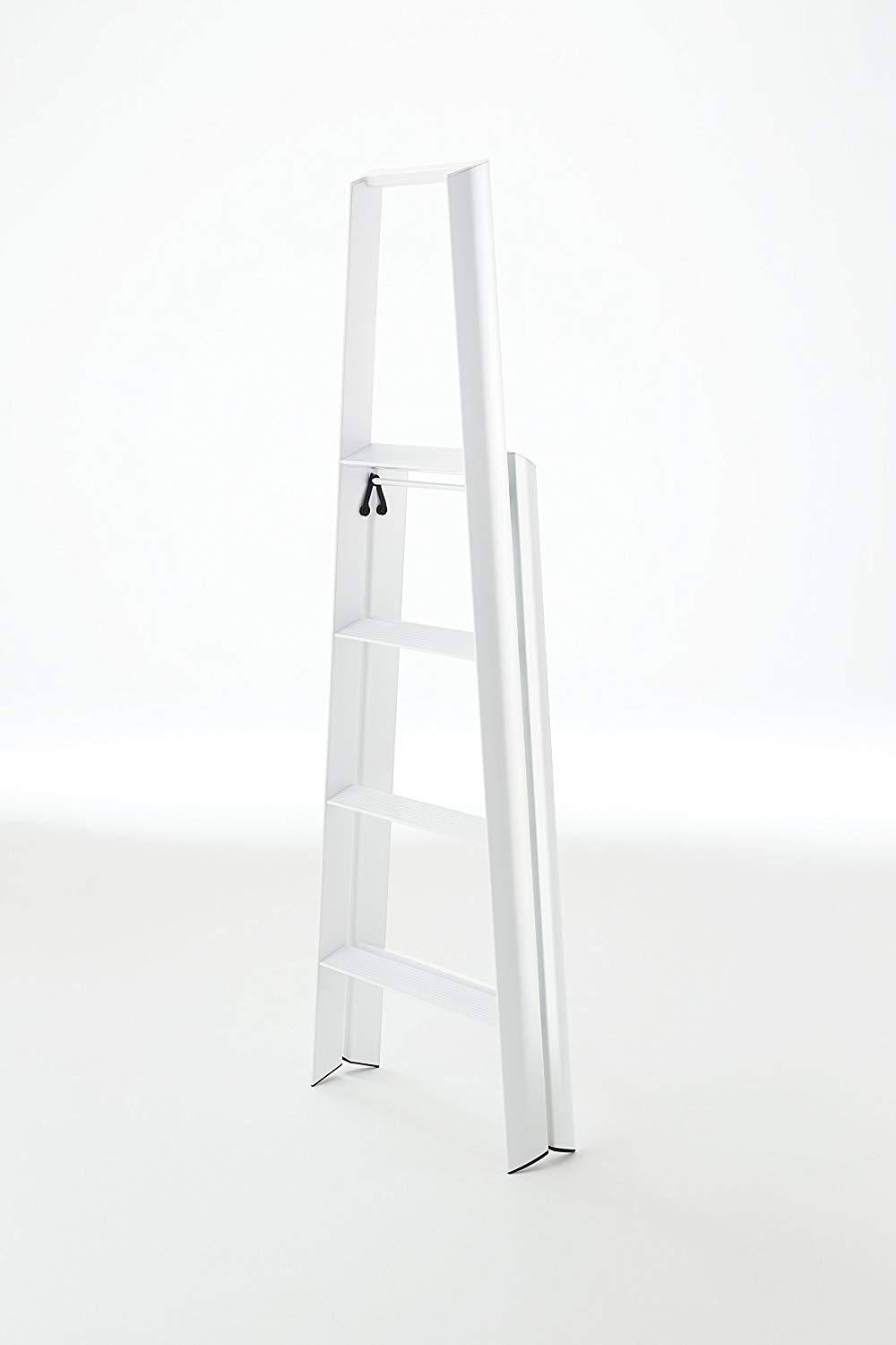 White 4 Step Ladder H4608