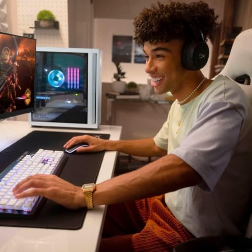 White Gaming Desktop PC with AMD Ryzen 5 5600G, GeForce GTX 1660 Super, 16GB RAM, 1TB SSD Q142