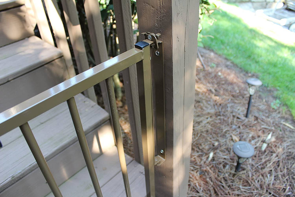 Brown Outdoor Safety Gate C847