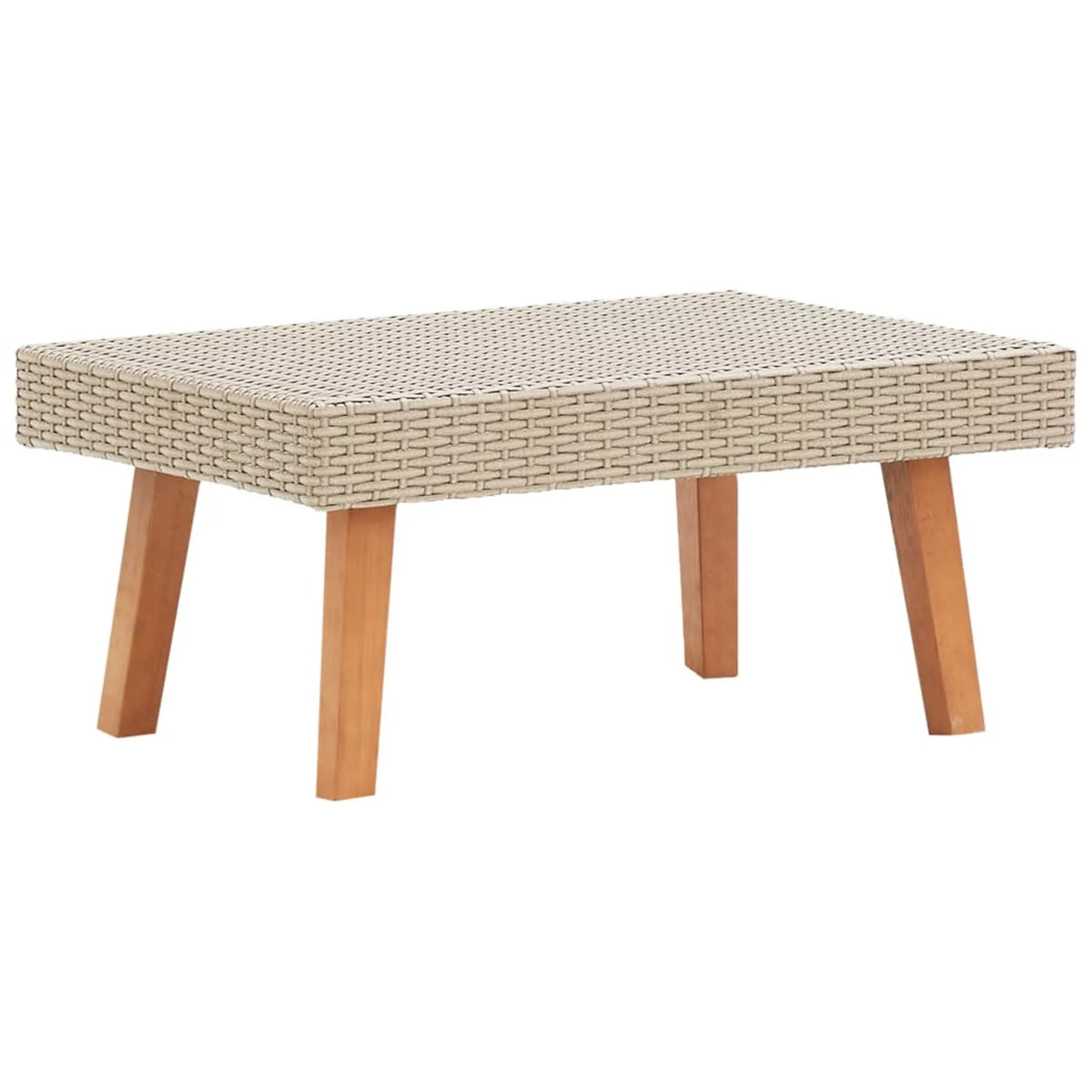 2 Piece Poly Rattan Patio Set with Cushions P4874