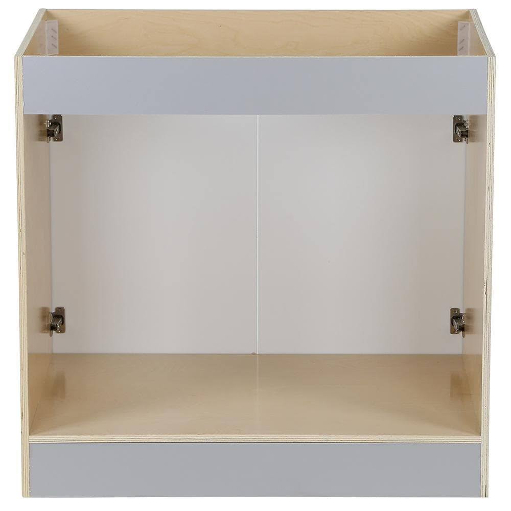 Gray Sink Base Cabinet Z20760