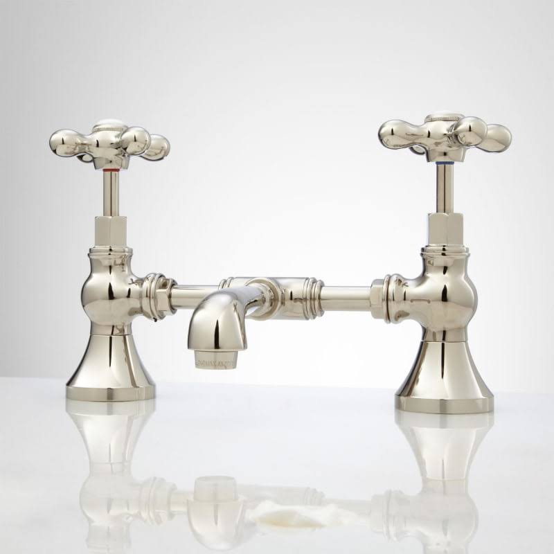 Nickel Bathroom Faucet H9775