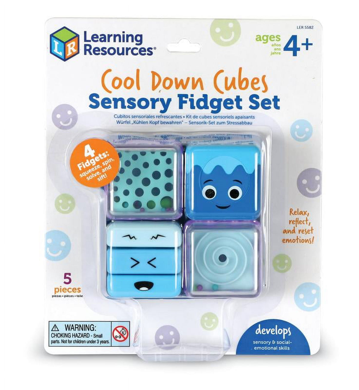 Cool Down Cubes Sensory Fidget Set K201441