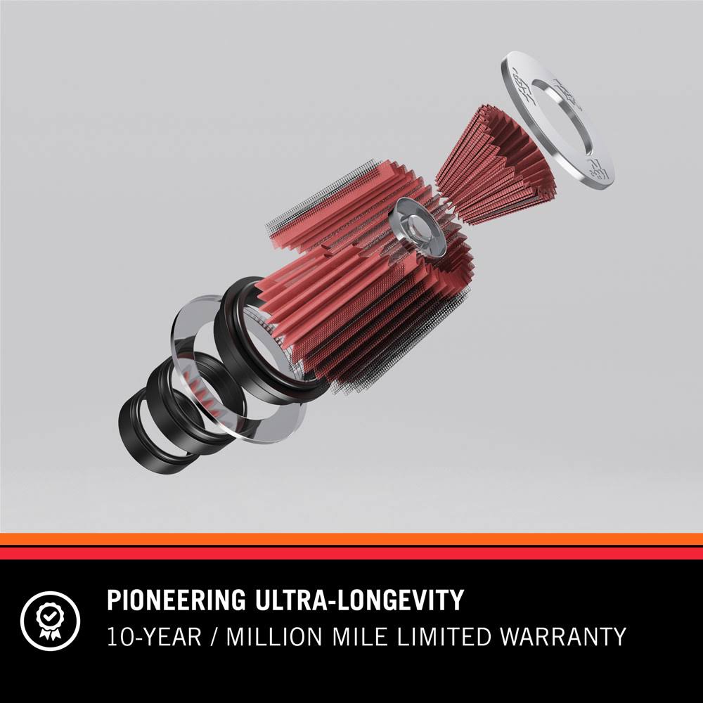 Chrome Universal Air Filter W372