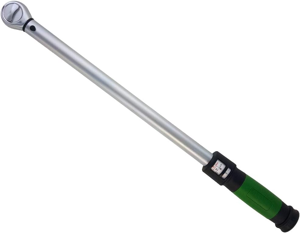 Click-Style Torque Wrench (1/2-Inch Drive) (50-250 ft.-lbs, 70-340 N.m) Pack of 2 F498