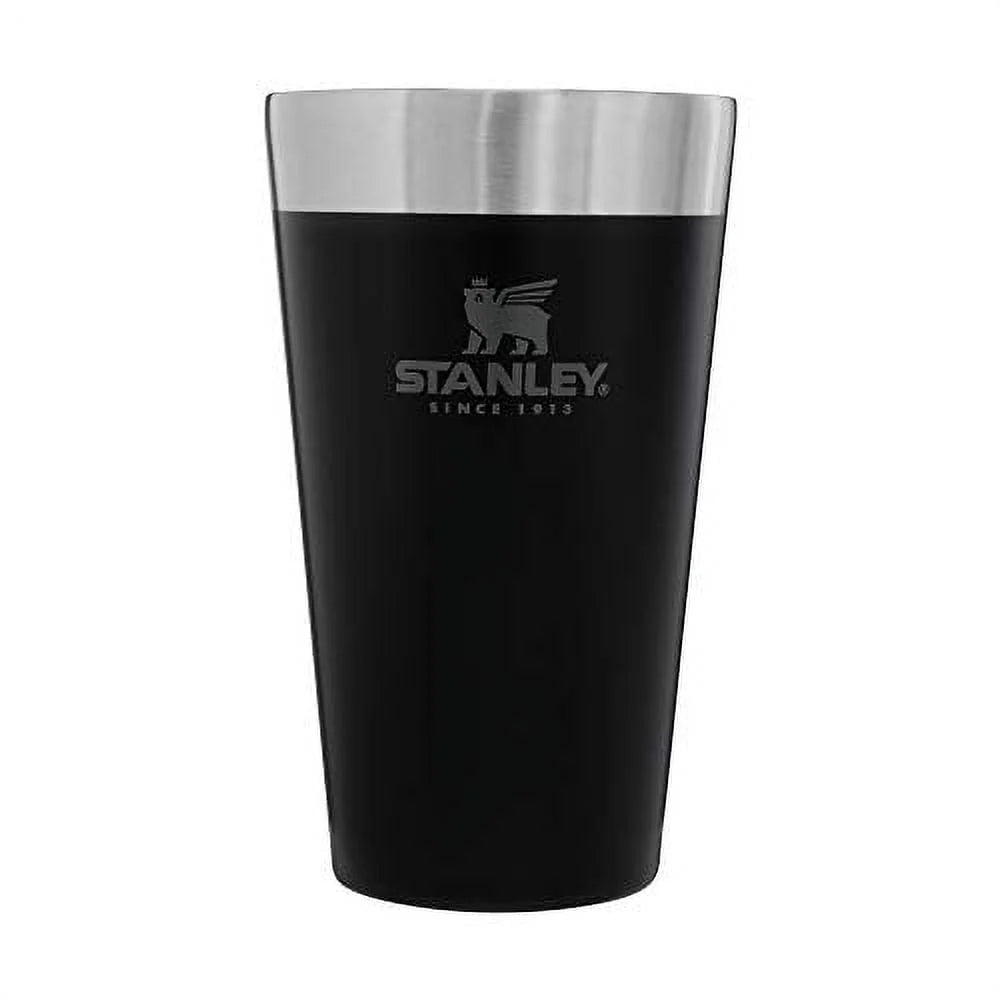 16 oz Matte Black Insulated Tumbler A9741