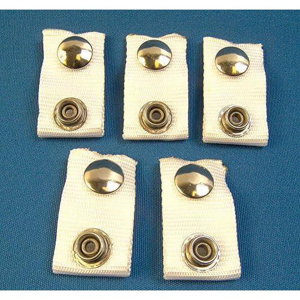 Extender Snaps for Boat Cover, White, 5 Piece Set I3717