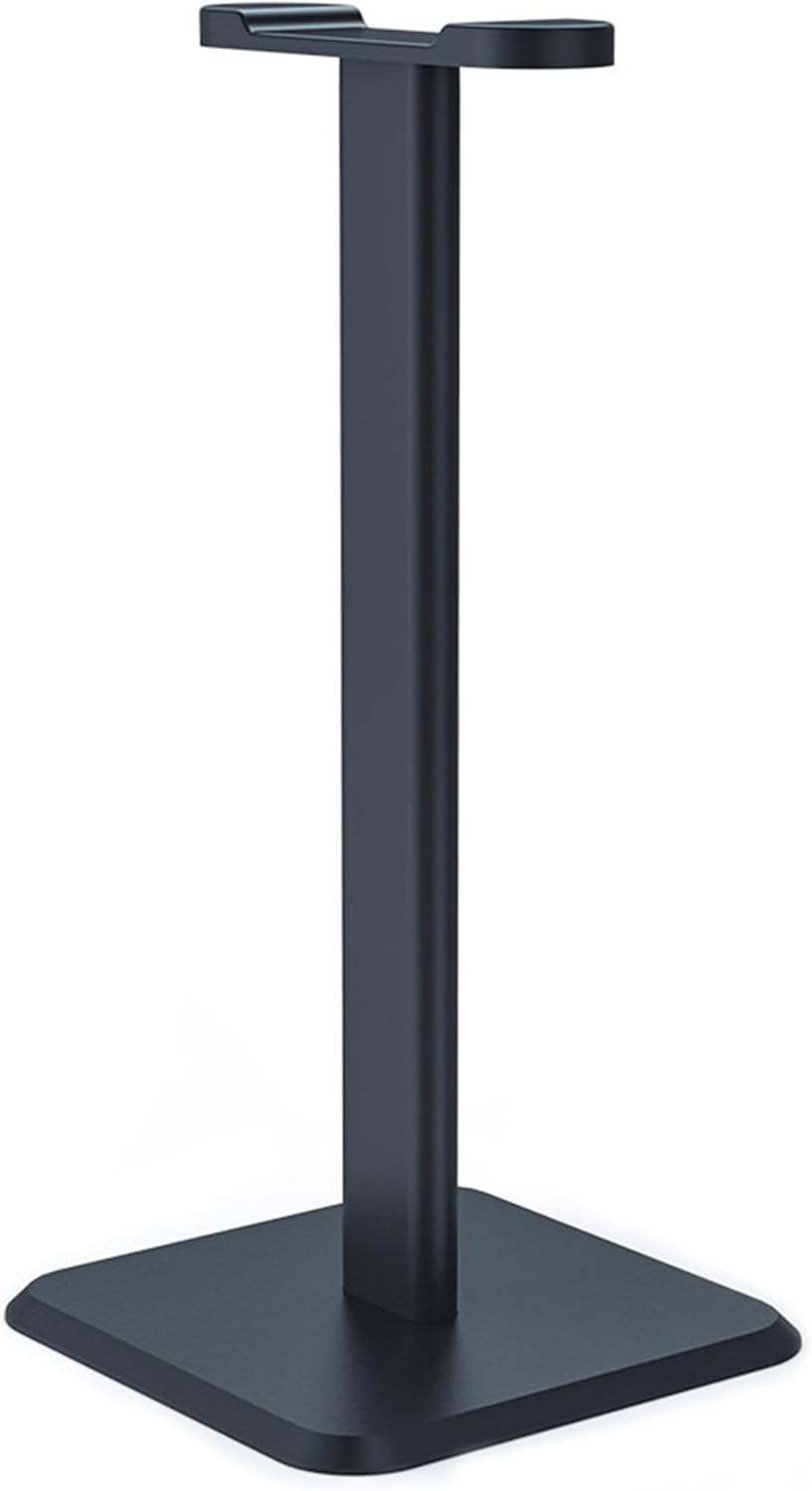 Black Noise Canceling Wireless Headphones with Headphone Stand F754