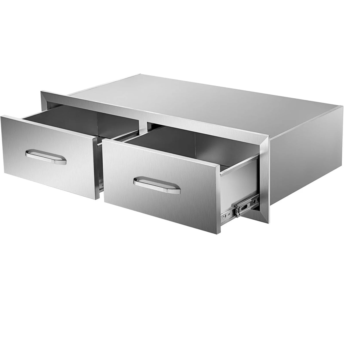 30"Wx10"Hx20"D Double Access Outdoor Kitchen Drawers S347