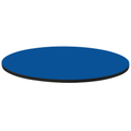 Round Cafe Breakroom Top in Blue 60 in. B846