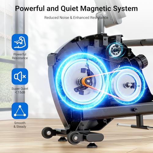 Magnetic Rowing Machine with 16 Levels Resistance R5725
