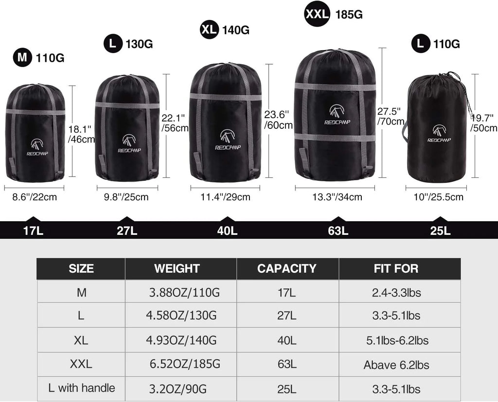 Compression Sack for Sleeping Bag H898