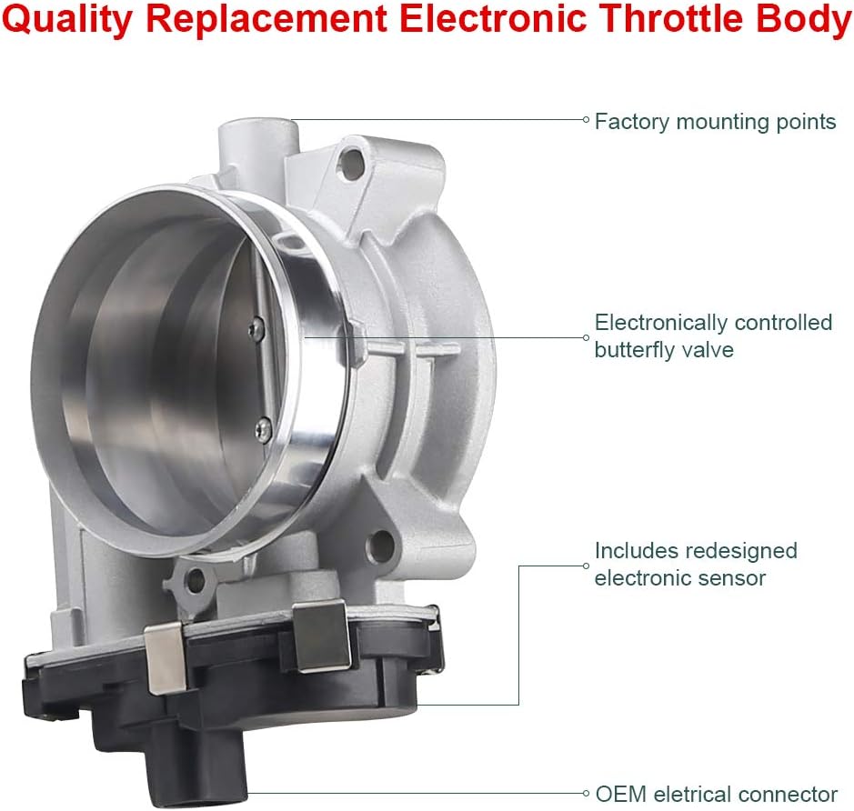 Electronic Throttle Body Assembly Pack of 2 Z2091