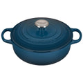 3.5 Qt. Cast Iron Sauteuse Deep Teal W5260