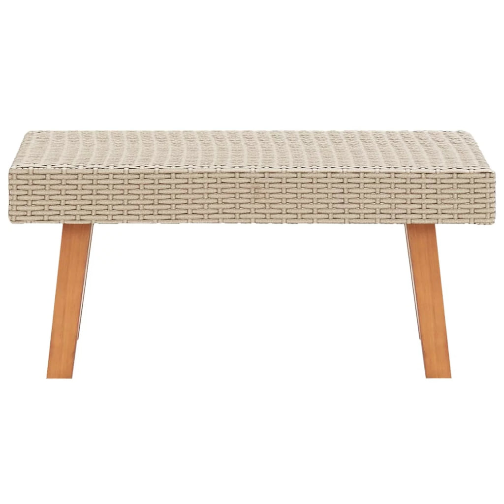 2 Piece Poly Rattan Patio Set with Cushions P4874