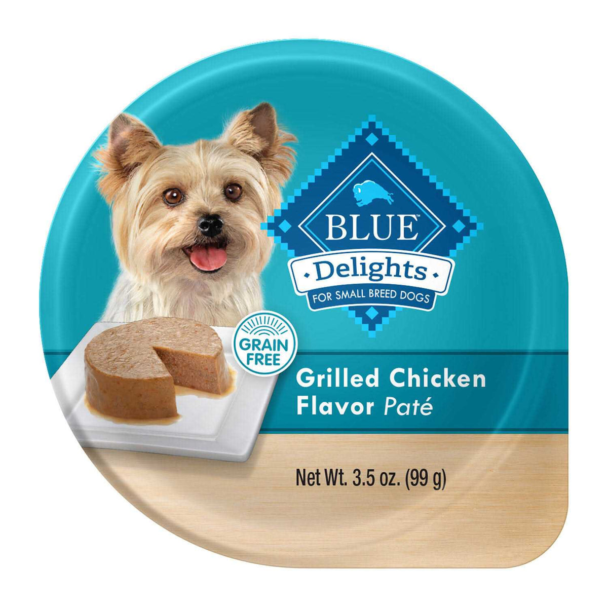 Grilled Chicken Flavor Pate Small Breed Dog Food B25651