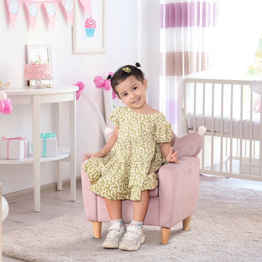 Pink Kids Sofa Chair U3278