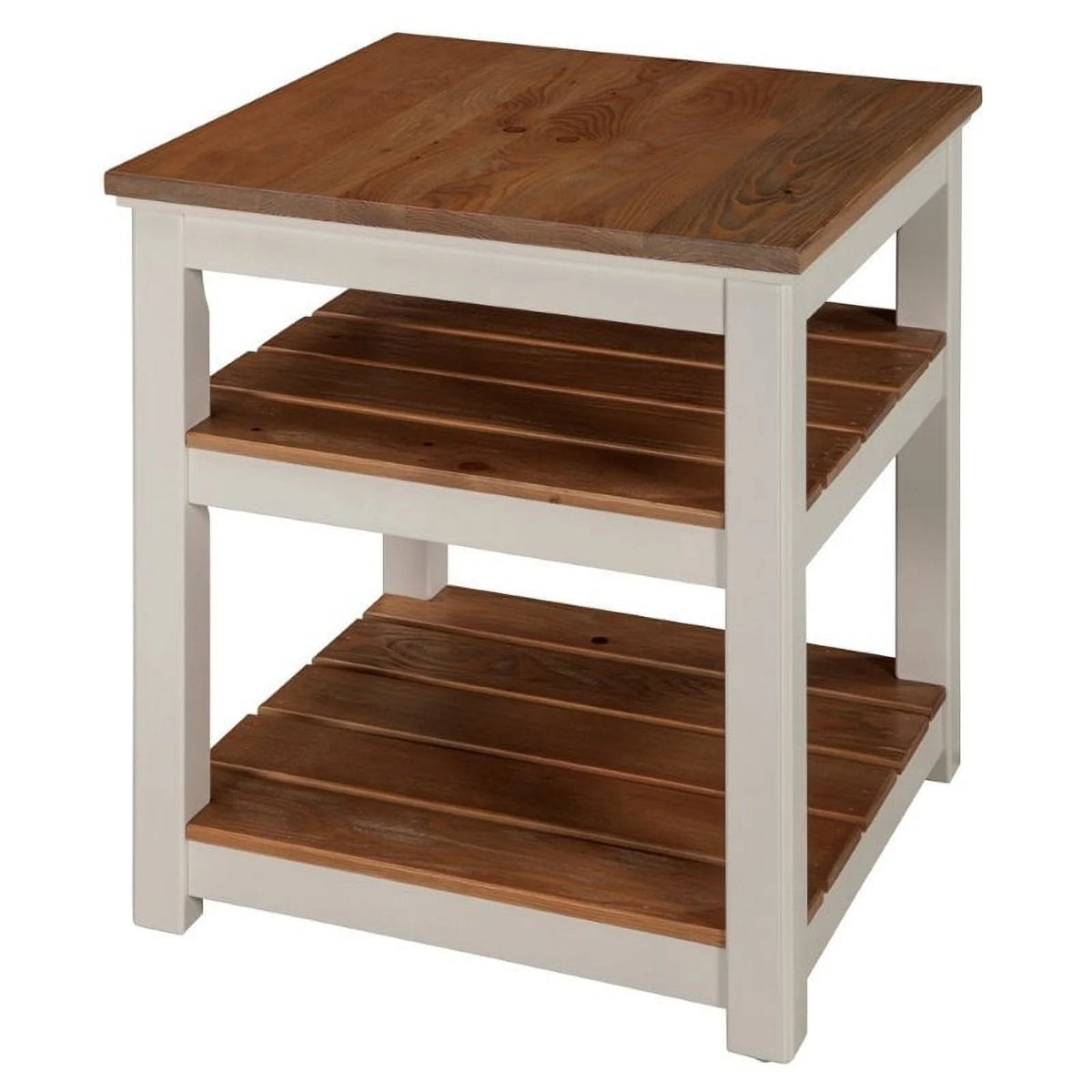 2-Shelf End Table Set of 2 D27011