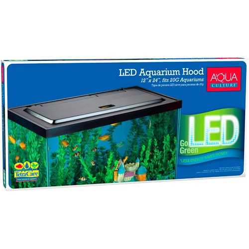 20 Gallon Fish Tank Hood with LED Light I850310