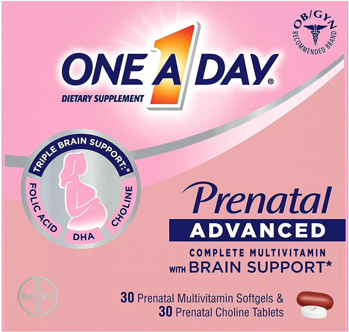 Womens Prenatal 30+30 ct Pack of 4 Y845