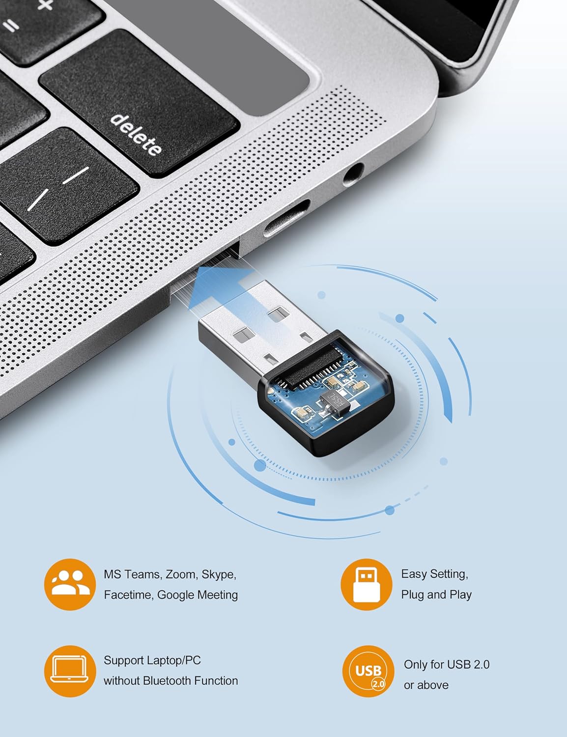 Bluetooth Headset with Noise Canceling Microphone H696