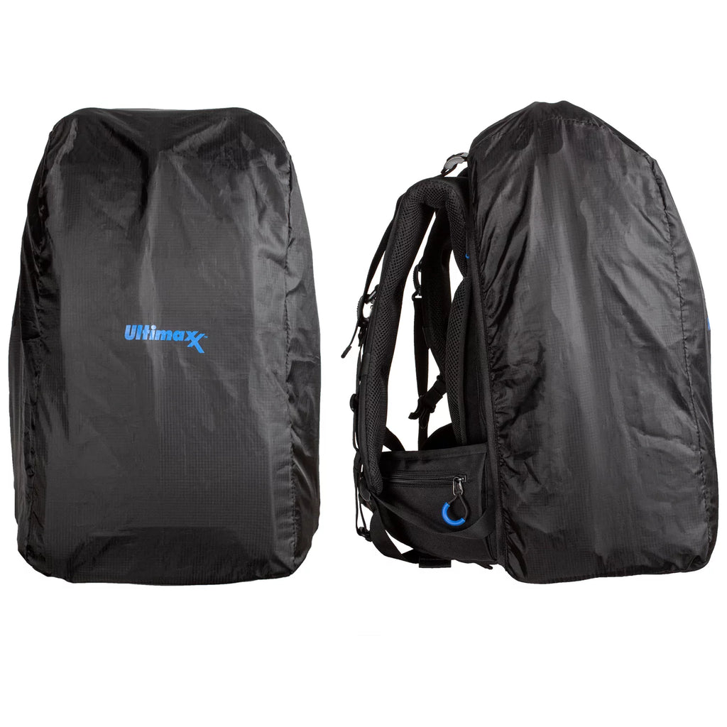 Heavy Duty Camera Backpack with Removable Gadget Bag & Waterproof Rain Cover M763
