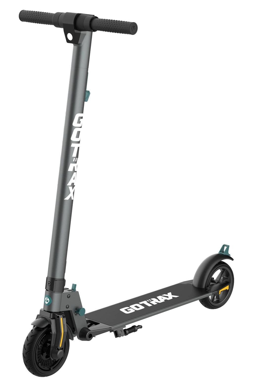 Gray Foldable Electric Scooter with 6 Tires D893
