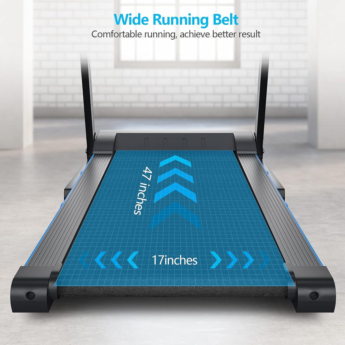 Foldable Treadmill with LCD Display W9014