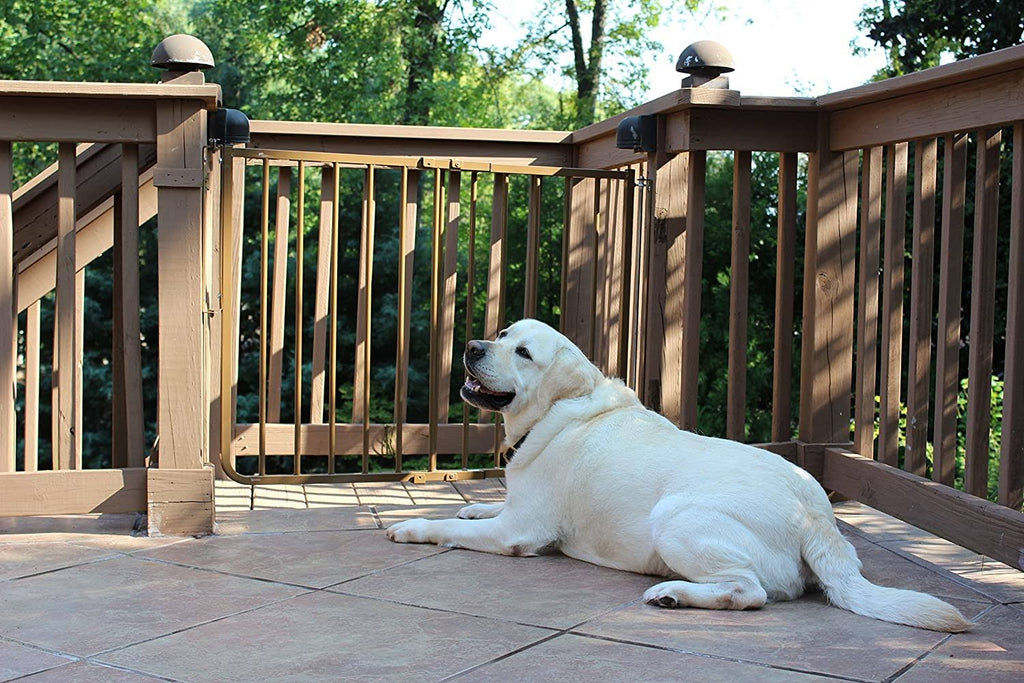 Brown Outdoor Safety Gate C847