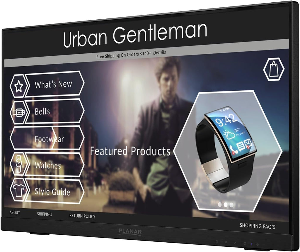 22" LED LCD Full HD Touch Screen Monitor C868