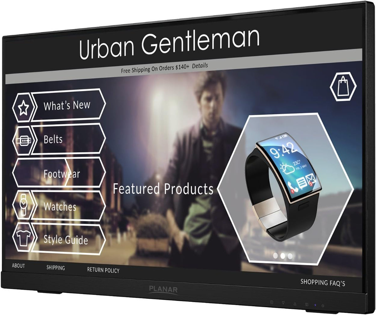 22" LED LCD Full HD Touch Screen Monitor C868