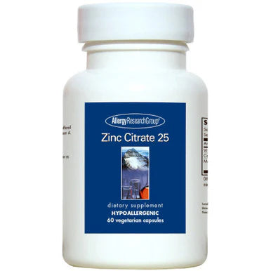 Zinc Citrate 25mg 60vc M139837