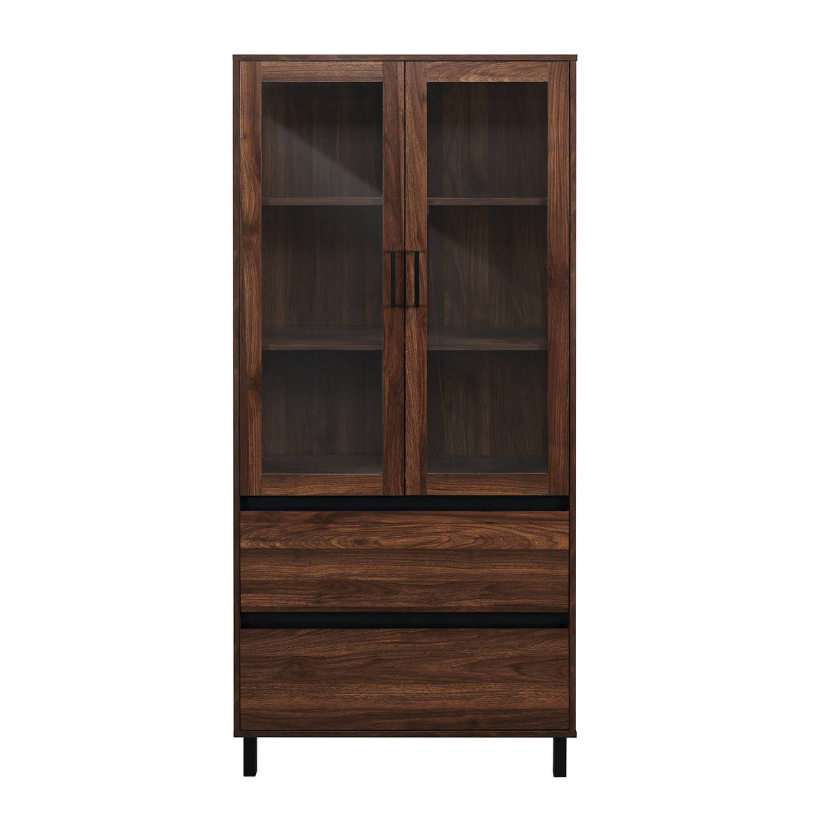Glass Door Storage Hutch P674