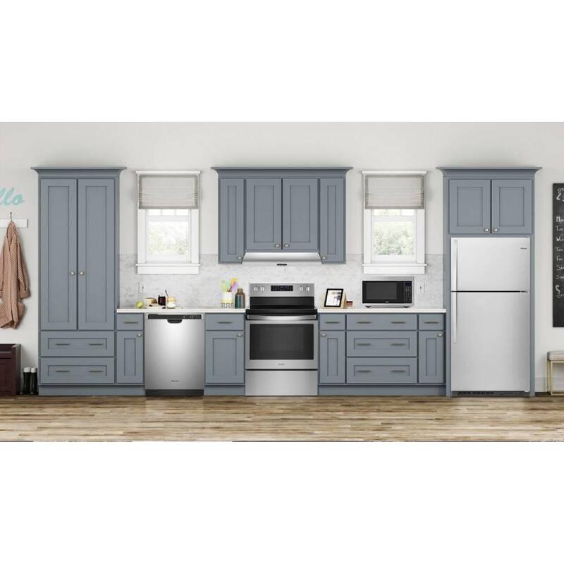 20.5 cu. ft. Top Freezer Refrigerator Stainless Steel V8959