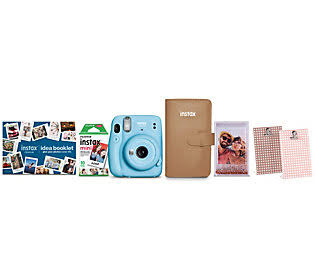 Sky Blue Instant Print Camera T354524