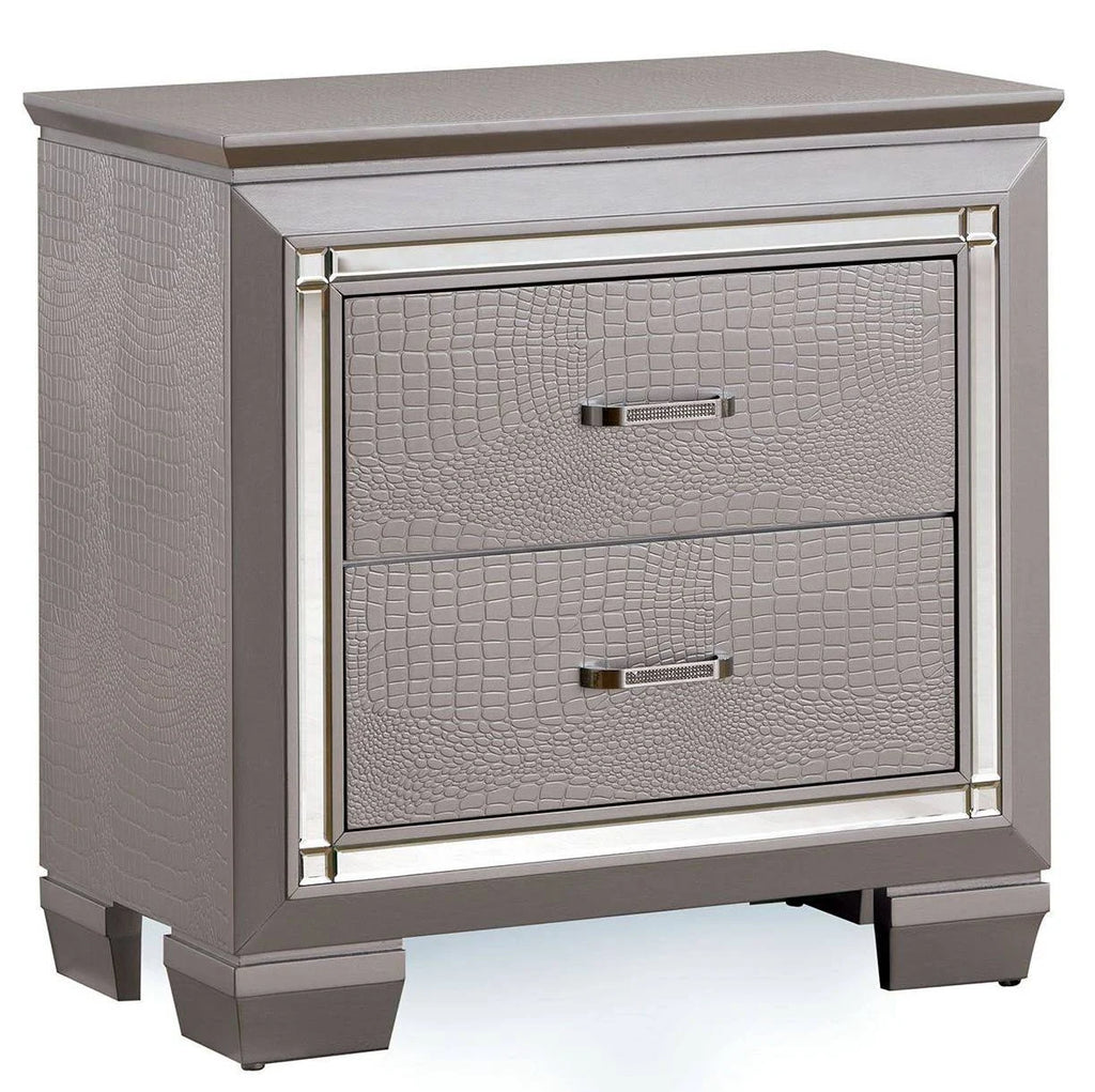 Silver Nightstand T1619